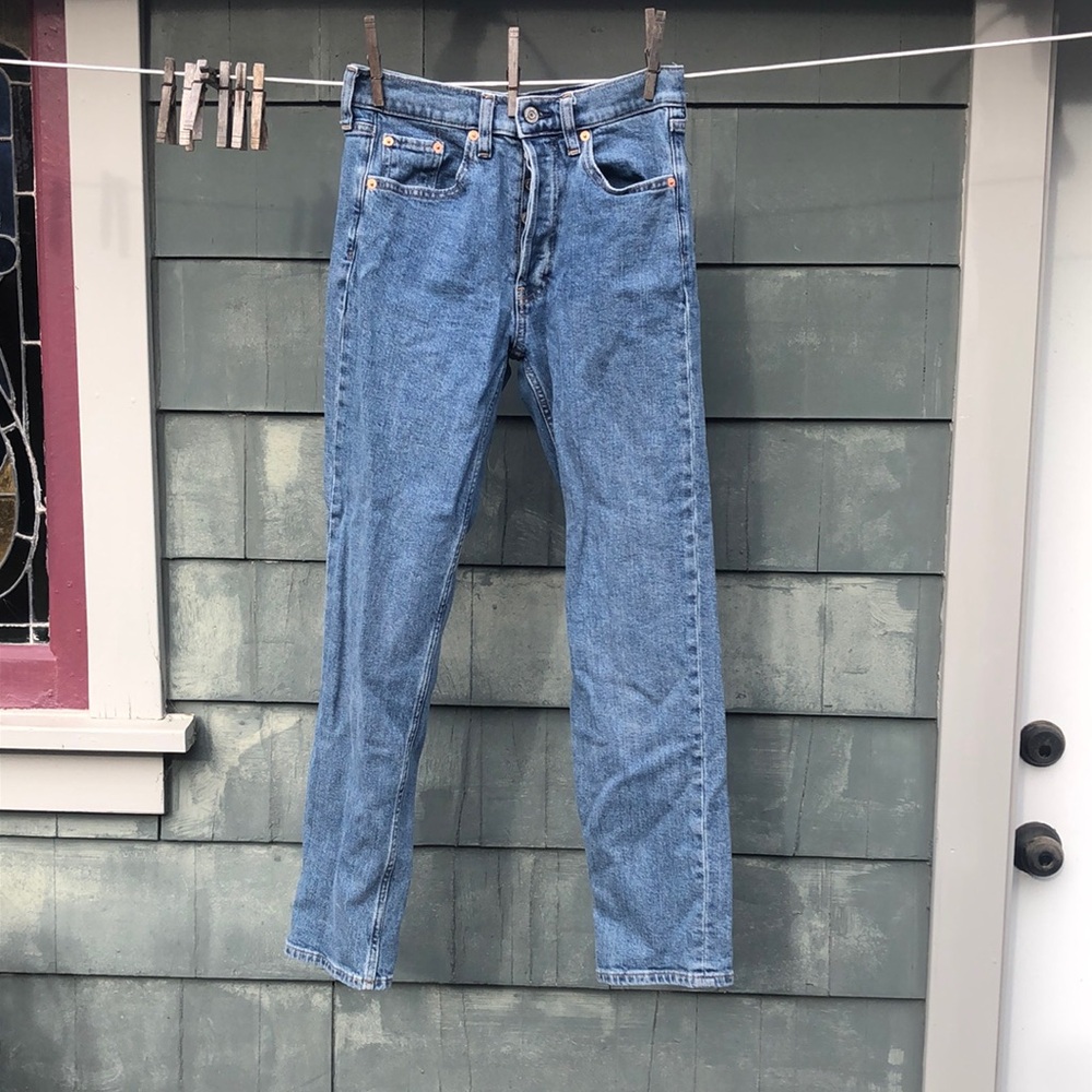 GAP cheeky high rise jeans. 2L